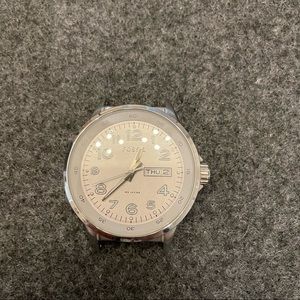 Fossil Silver Watch Face